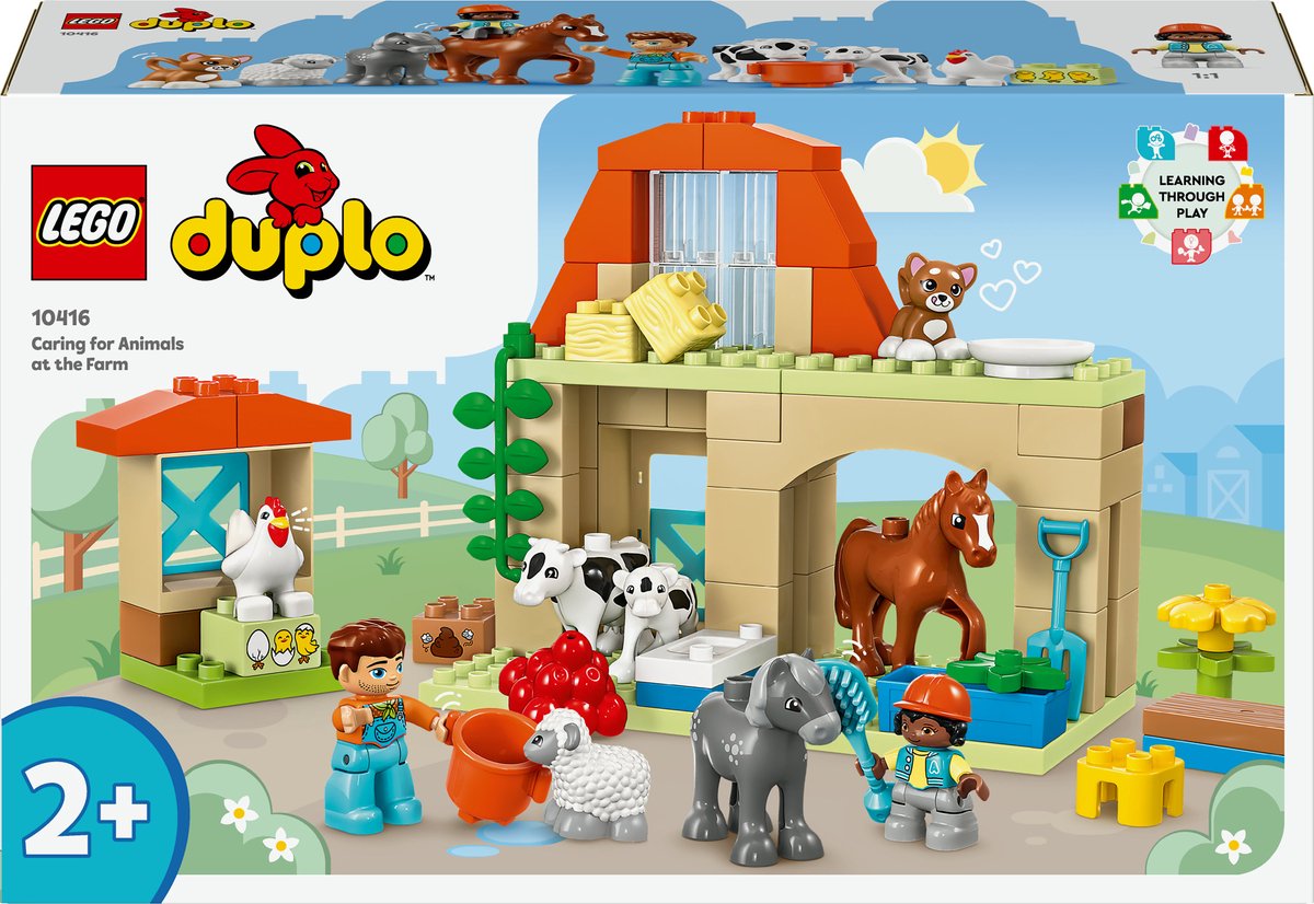 LEGO Duplo Lego Duplo Town 10416 Tiere kümmern sich um die Farm