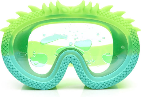 Bling2o Schwimmmaske Kinder - Drache - Tauchermaske - Antibeschlag - UV-Schutz - Grün