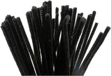 Chenille Black 30 cm, 50.
