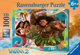 Ravensburger Puzzle Vaiana 2 Aufbruch in neue Welten - Puzzle - 100 XXL-Teile