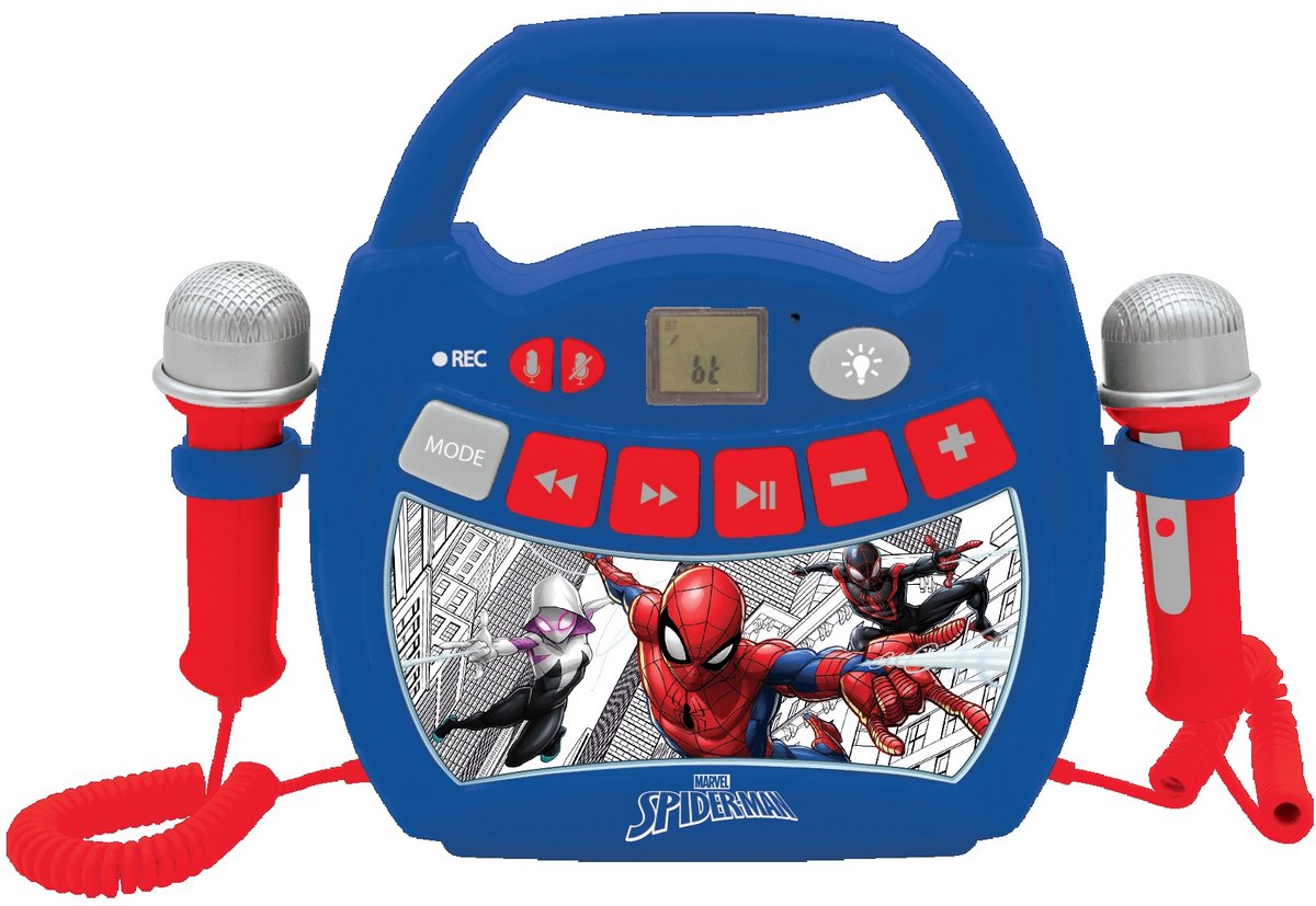 Lexibook enthält Bluetooth Spider-Man mit Mikros