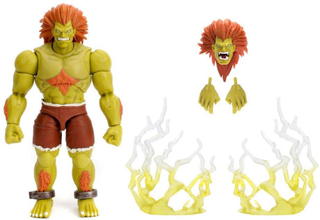 Jada Toys Ultra Street Fighter II: The Final Challengers Actionfigur 1 12 Blanka 19 cm Actionfigur