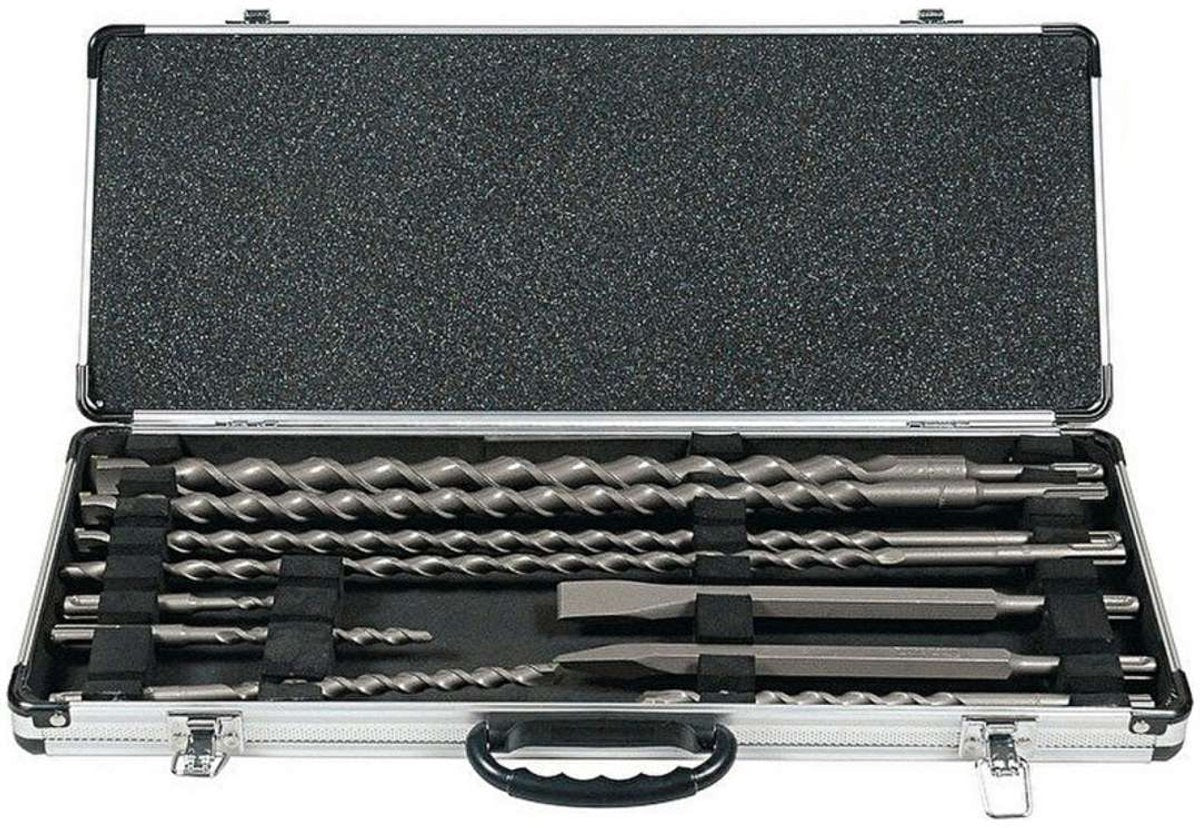 Makita-Zubehör – 10-teiliges Set Bohrer und Meißel SDS Plus D-42385
