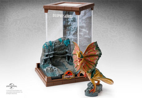 Noble collection jurassic park - figuur - dilophosaurus