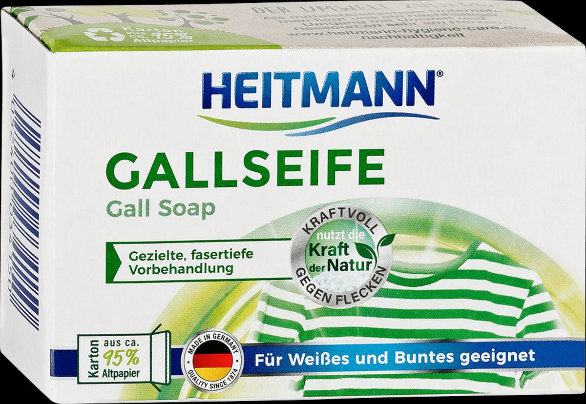 Heitmann ossengalzeep - 100 gram - - vlekkenverwijderaar