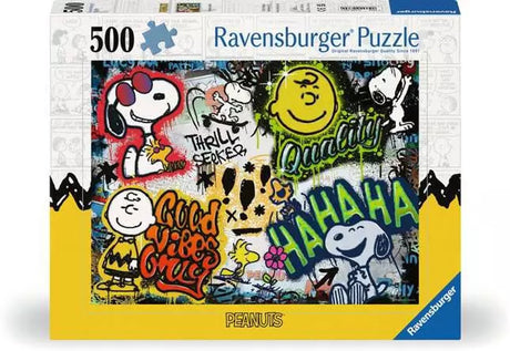 Ravensburger Puzzle Erdnüsse Graffiti - Puzzle - 500 Teile
