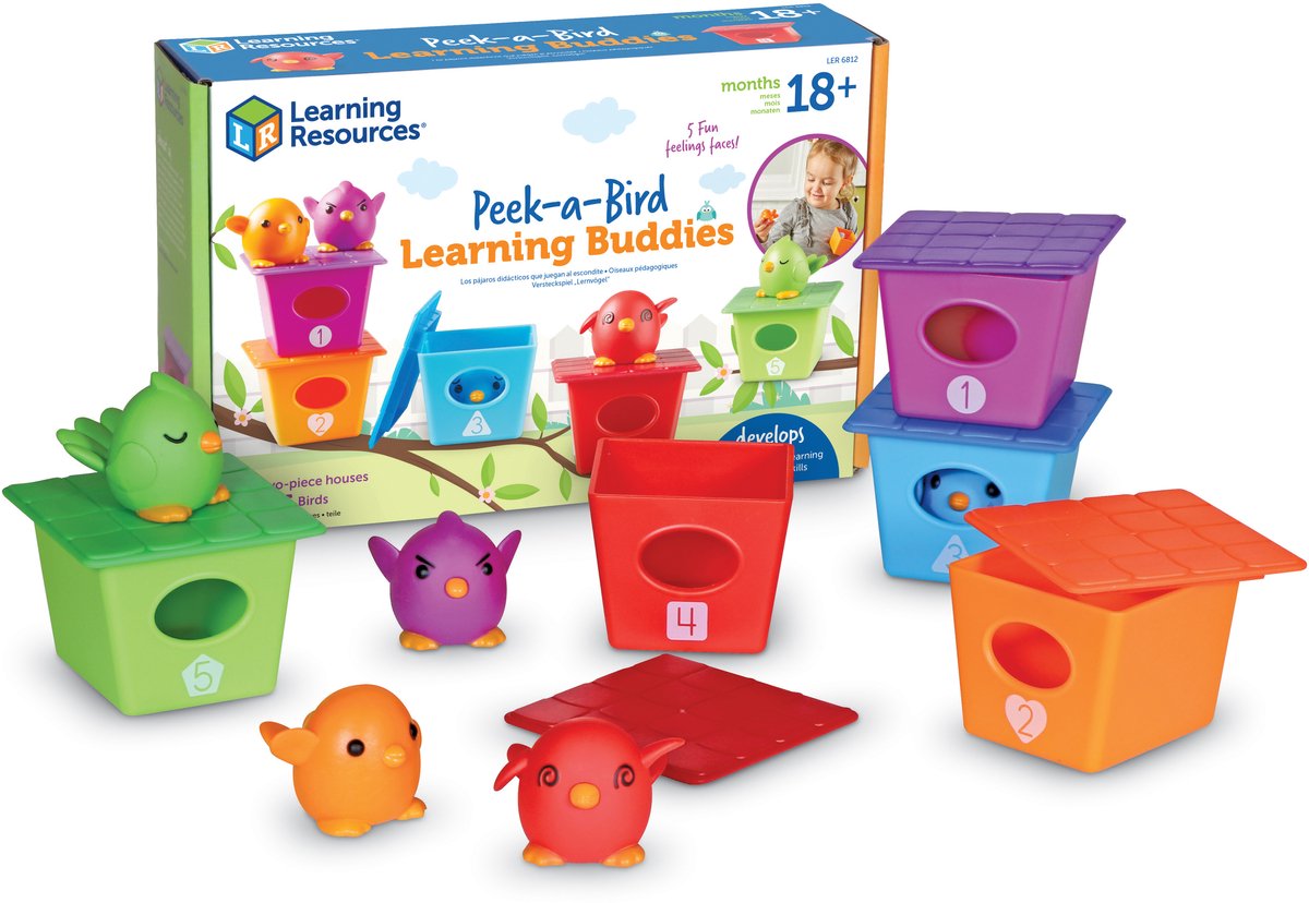 Lernressourcen Peek-a-Bird-Lernfreunde – 3+