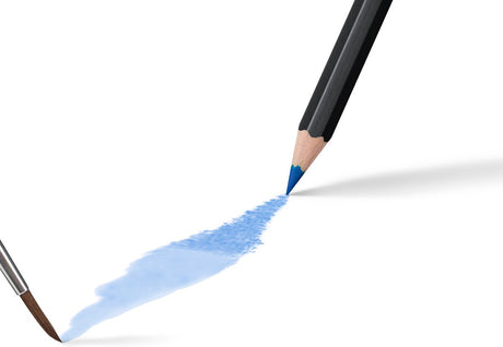 Bic-Intensitäts-Aquarellstifte – verschiedene Farben – Packung mit 24 Stück – Linien von durchschnittlich 2,9 mm für einen Maleffekt