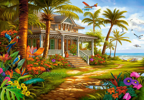 Castorland Puzzle Palmenhaus 1500 Teile Puzzlespaß.