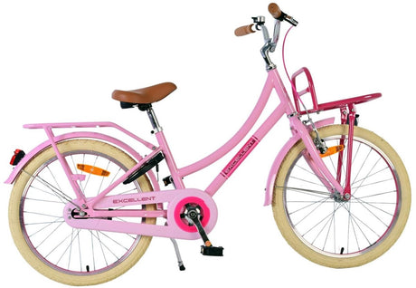 Volare Exzellente Kinderfahrrad - Mädchen - 20 Zoll - Pink - 3 Zahnräder
