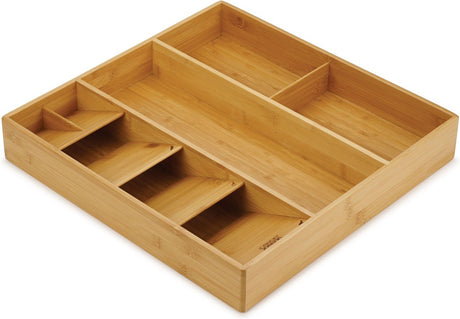 Joseph Joseph – Drawerstore Organizer Küchenschublade Bambus – Silikon – Braun