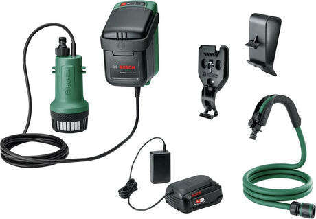 Bosch Haus- und Gartengartenpumpe 18 V Akku-Gartenpumpe 540 l h 1,8 m