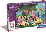Clementoni-Puzzle - Disney-Prinzessin, 104 Teile.