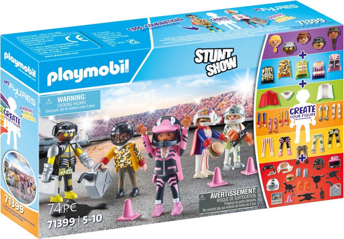 Playmobil meine Figuren – Stuntshow-Konstruktionsspielzeug (71399)