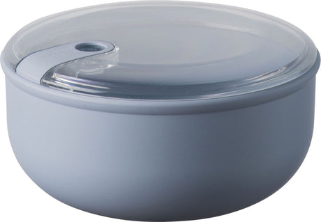 Omada - Pull Box Lunchbox rund 1,8 Liter - Polypropylen - Blau -