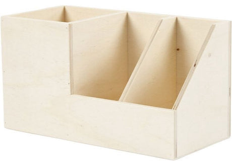 Creativ Company Holz Penbak, 3 Fächer