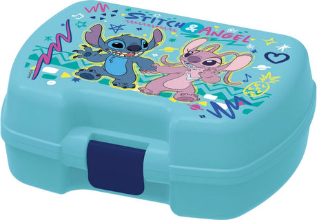 Stor Disney's Stitch Lunchbox – Premium Lunchbox für Kinder ab 4 Jahren – luftdicht – BPA-frei – Hellblau