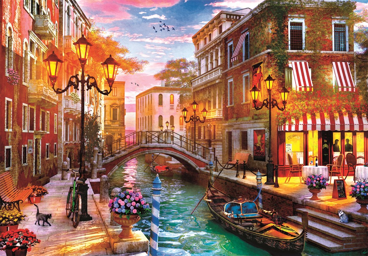 Clementoni Puzzle Sonnenuntergang Venedig 500 Teile