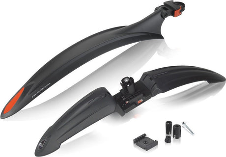 XLC MG-C22 MTB Schutzblech-Set – 26 29 Zoll – PVC – geeignet für MTBs