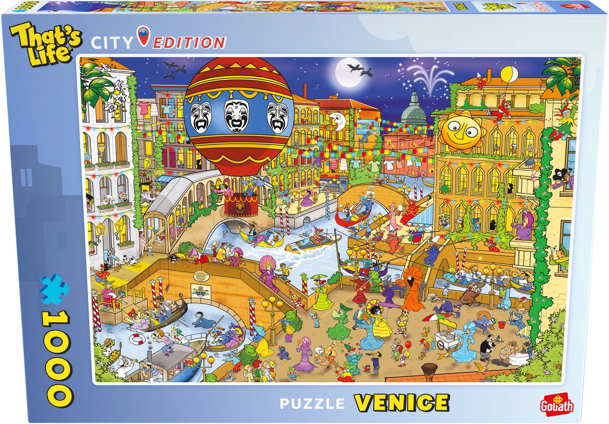 Goliath that's life city edition: venice legpuzzel - 1000st.