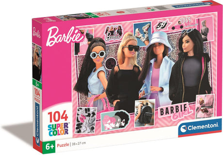 Clementoni – Kinderpuzzle – 104 Teile – Barbie – Puzzle ab 6 Jahren