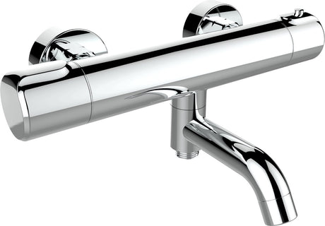 Plieger voda - badthermostaat - draaibare uitloop - hoh 15cm - chroom