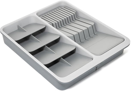Joseph Joseph Drawerstore™ ausziehbarer mehrschichtiger Ordnungseinsatz mit Messer-Organizer