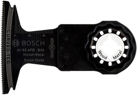 Bosch aii 65 apb bim Tauchsägeblatt – 65 x 40 mm – für Holz und Metall
