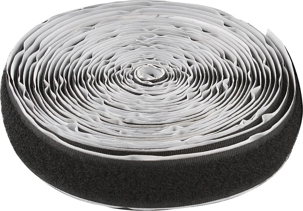 Creotime https: www.cchobby.nl velcro-hook-and-loop-closure-self-adhesive-b-20-mm-black-5-m-1-roll