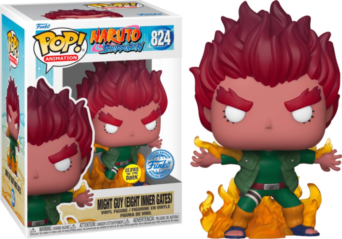 Funko-Pop! Animation könnte Guy Eight Gates Gitd 824 Naruto Exclusive sein