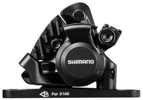 Shimano schijfremklauw br-rs305 flatmount voorzijde zwart