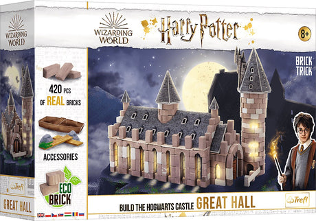 Trefl Brick Trick Harry Potter Great Hall Rahmenpuzzle 420 Teile, Fernsehfilme