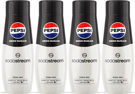 Sodastream Pepsi Cola Zero Sirup – 4er-Pack