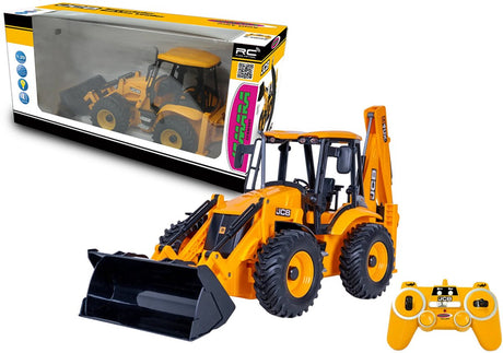 Bagger JCB Baggerlader 1:20 gelb