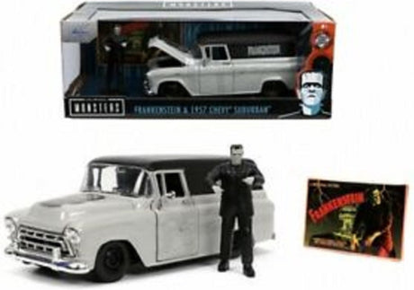 Jada Chevrolet Suburban mit Frankenstein-Statue