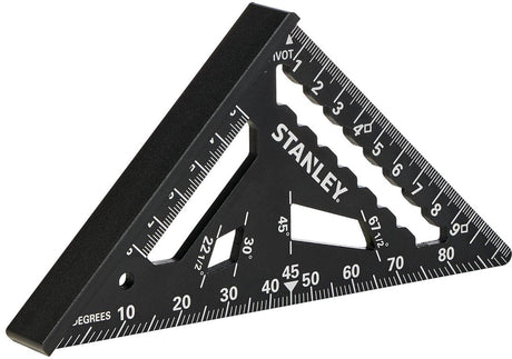 Stanley 110mm bouwdriehoek aluminium - stht46100-0