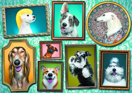 Trefl-Puzzle 1000 Teile – Hunde-Galerie-Puzzle.