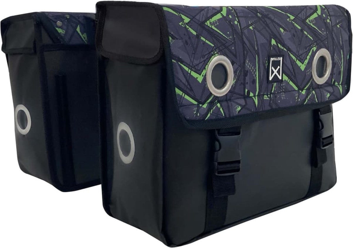 Willex doppelte Fahrradtasche Öko - Bisonyl - 30l