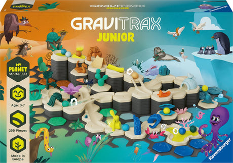 Gravitrax Junior Starterset XXL My World - Murmelbahn - Interaktives Kugelbahnsystem für Kinder