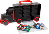 Toi-toys Turbo-Rennwagen mit 6 zurückziehbaren Rennwagen