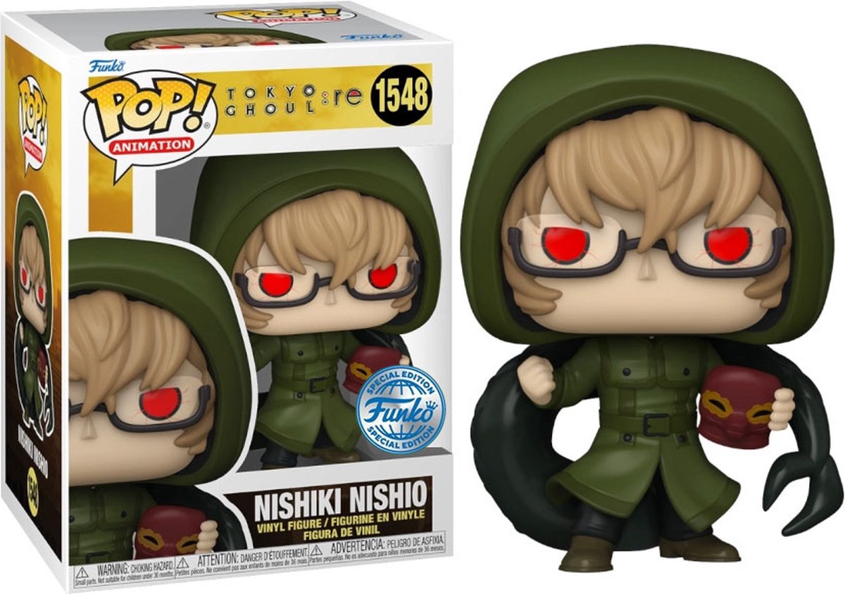 Funko-Pop! Animation: Tokyo Ghoul – Nishiki Nishio exklusiv