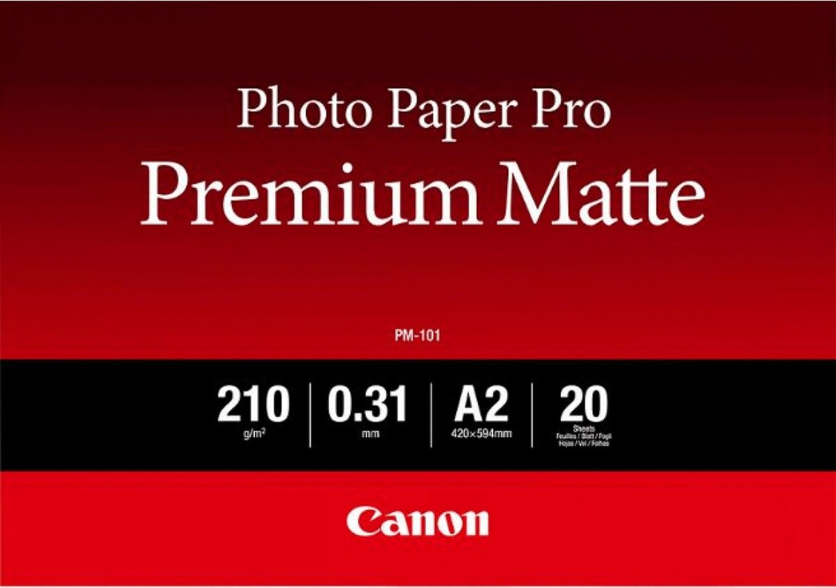 Canon 8657b017 pak fotopapier a2 wit mat