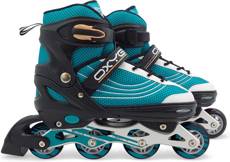 Skids Control-Sauerstoff-Inline-Skates Semi-Softboat einstellbare Benzingröße 42-45