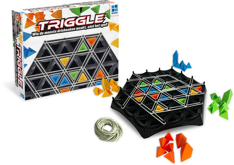 Megableu – Triggle – strategisches und herausforderndes Spiel – ab 7 Jahren – Erwachsene und Kinder – 2 bis 4 Spieler