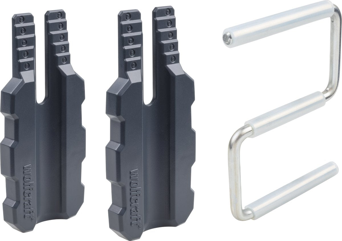Wolfcraft Montagesatz | Türblatt | 3-teilig | 1 Satz - 3674000