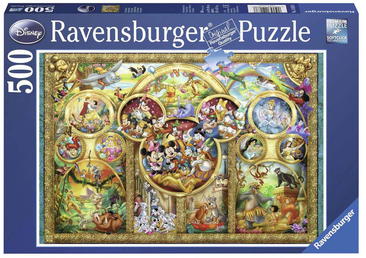 Ravensburger Puzzle Disney Familie - Puzzle - 500 Teile