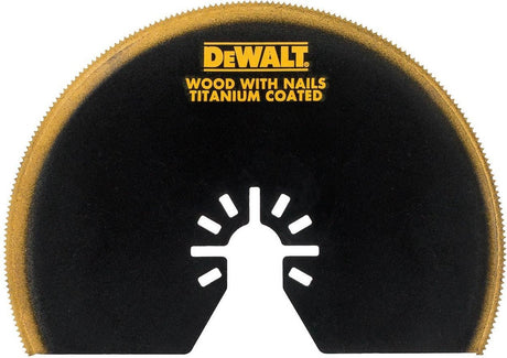 Dewalt – Titan-Halbrundsägeblatt – 100 mm – für Holz und PVC – kompatibel