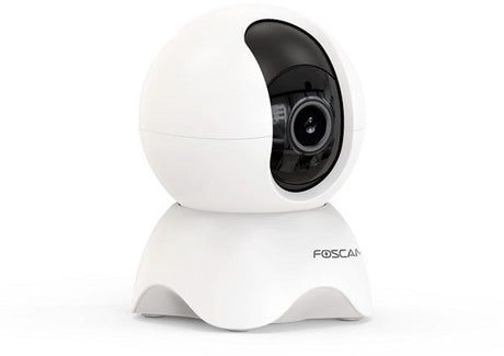 Foscam x5 – Sicherheitskameras – 5 MP – Schwenk-/Neigekamera – Innenkamera – Babyphone – Personenerkennung – Weiß