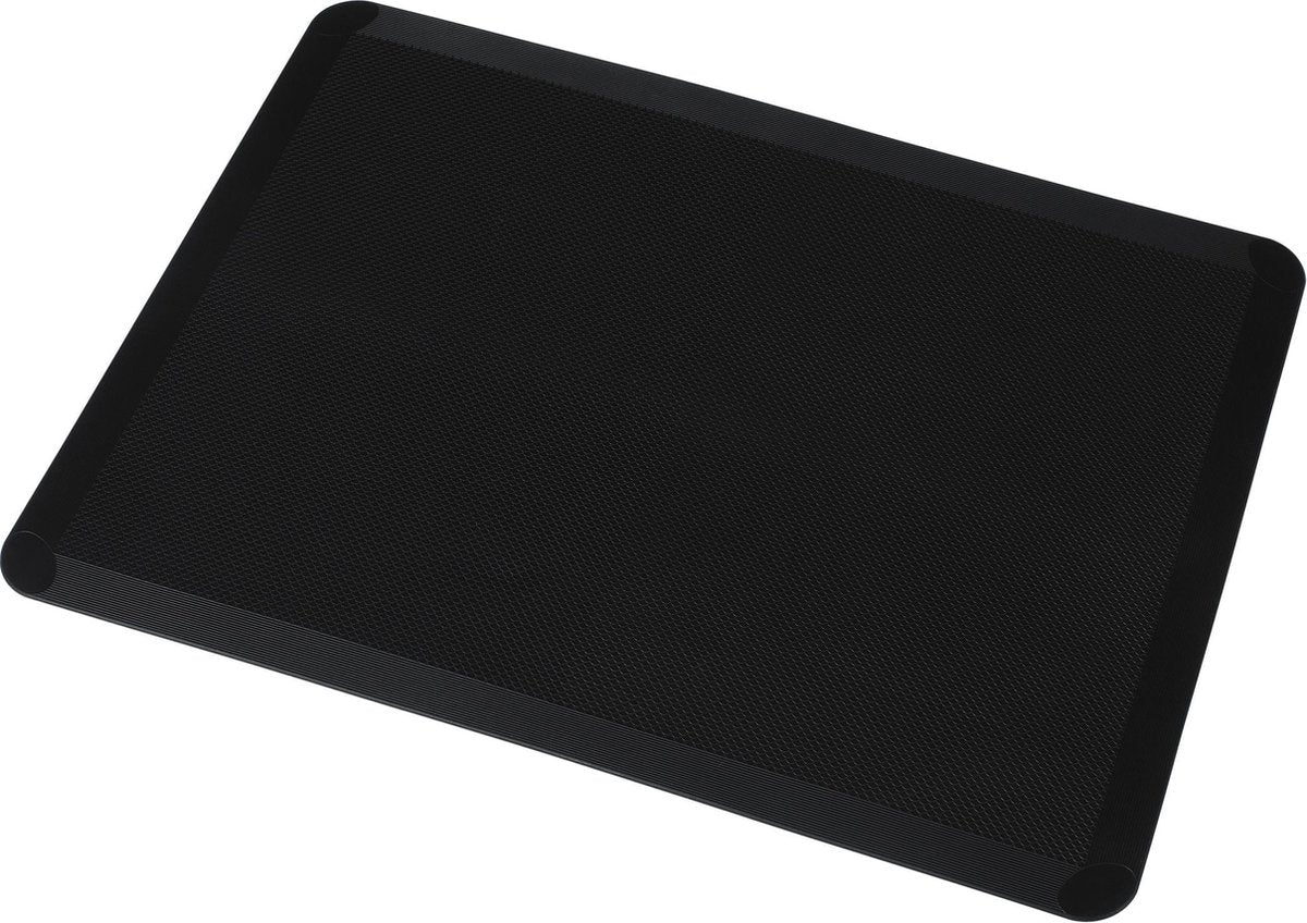 Lurch - Flexiform-Backmatte - mit Größenangabe - hitzebeständig bis 240° - antihaftbeschichtet - schwarz - Silikon - 30x40 cm