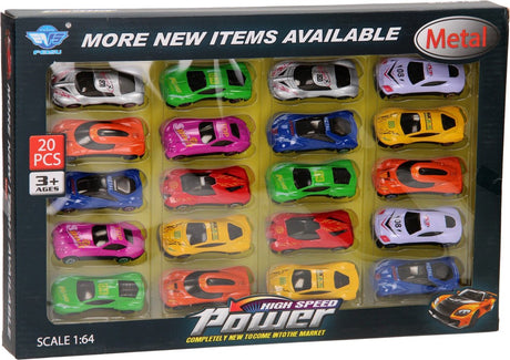 Lobbes Toys BV Luxusauto-Set – 20 Stück 1:64